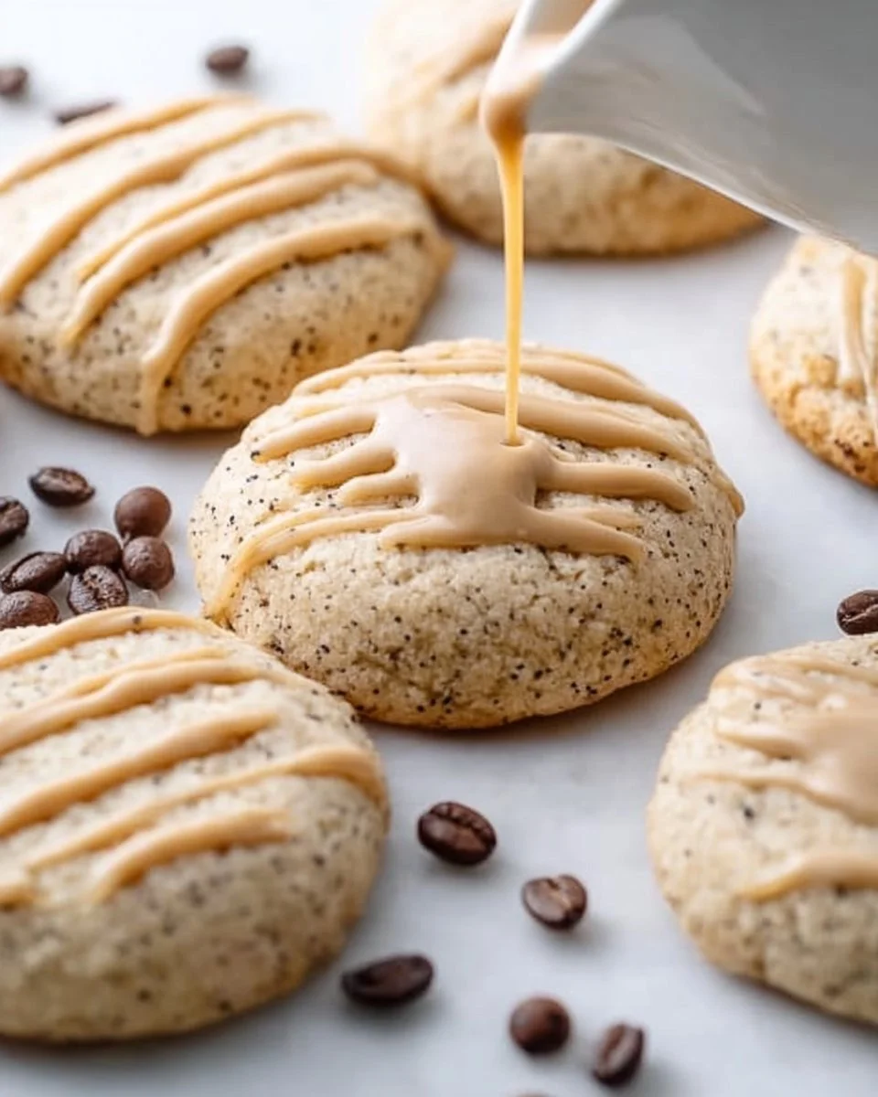 Coffee Glazed Sugar Cookies