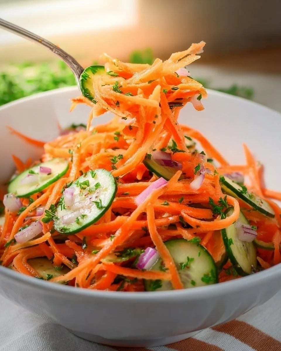 Cucumber Carrot Salad