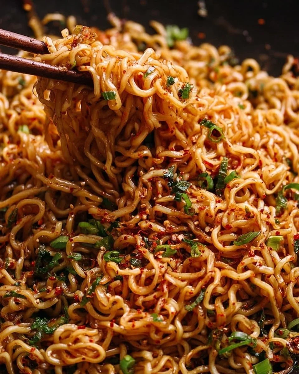 Easy Garlic Chili Oil Noodles