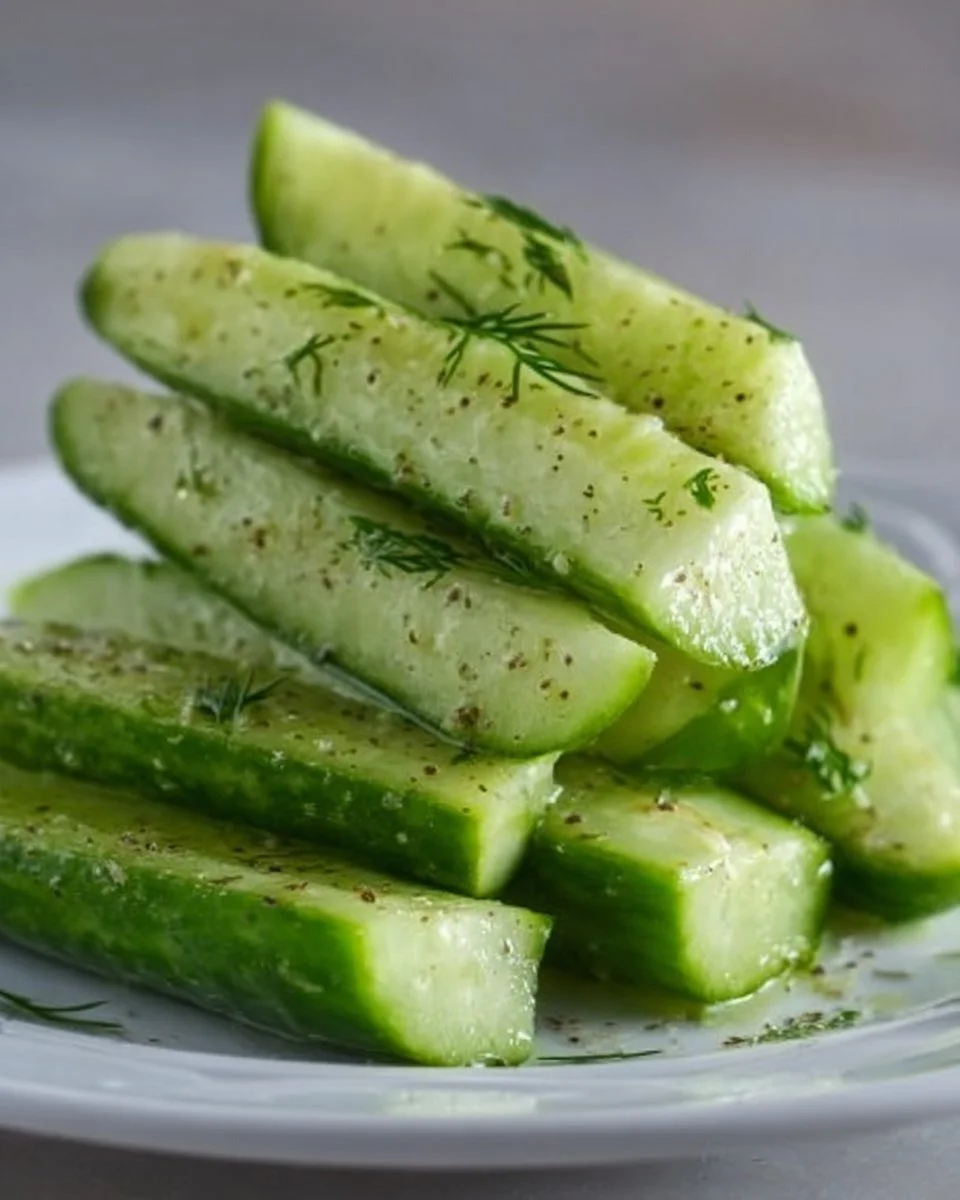 Garlic Dill Cucumbers