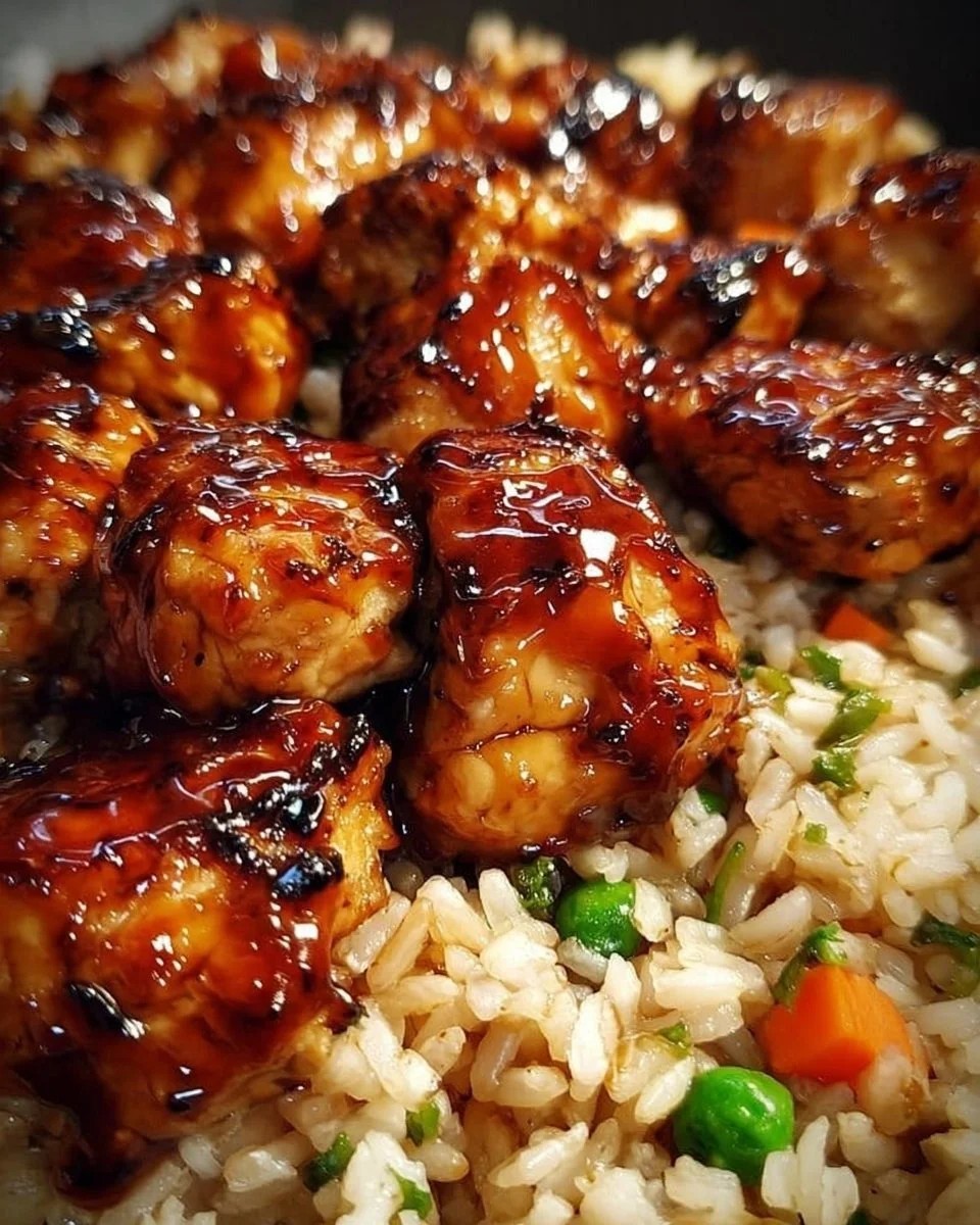 One-Pan Bold Honey BBQ Chicken Rice