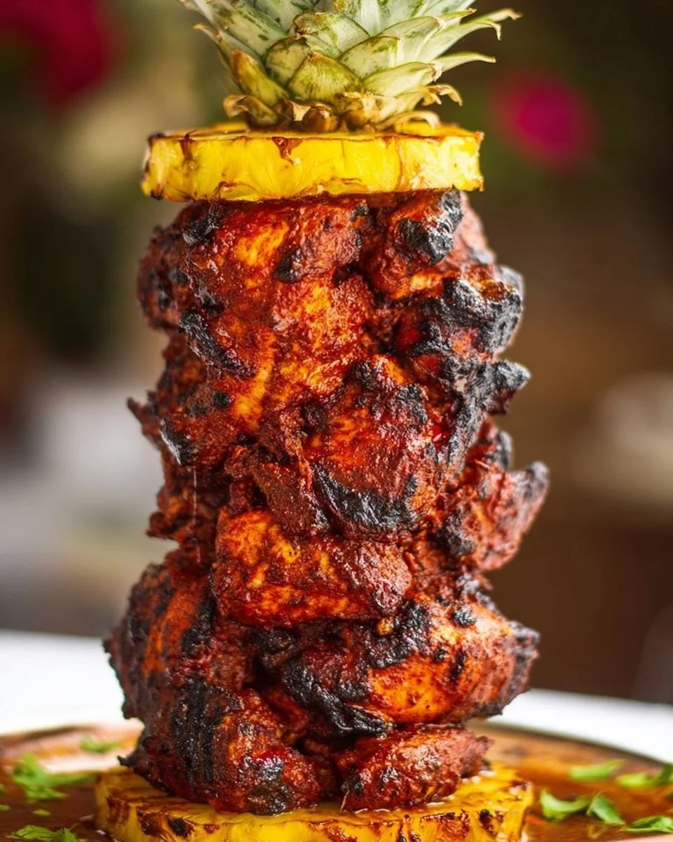 Oven Baked Chicken al Pastor