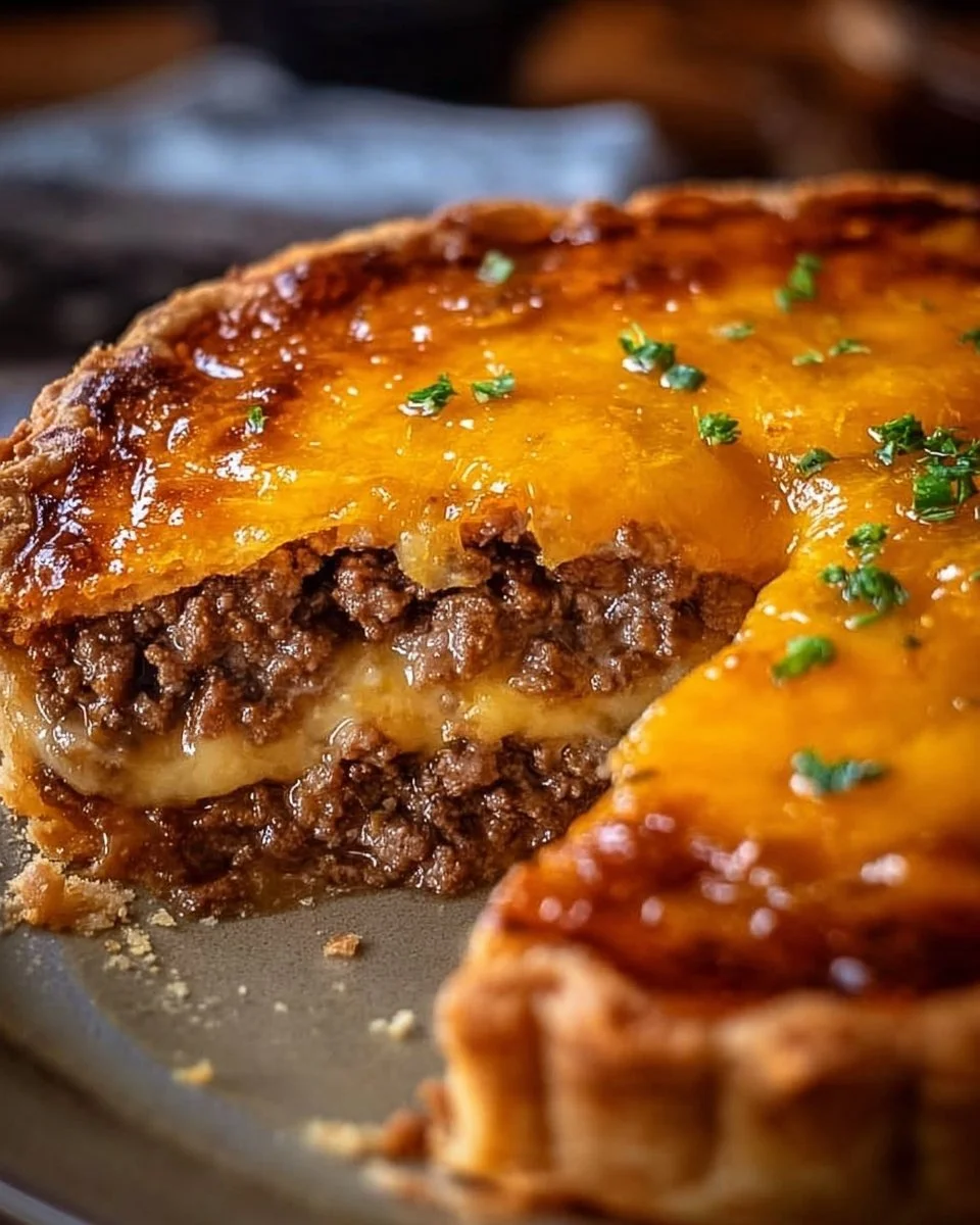 Savory Cheeseburger Pie