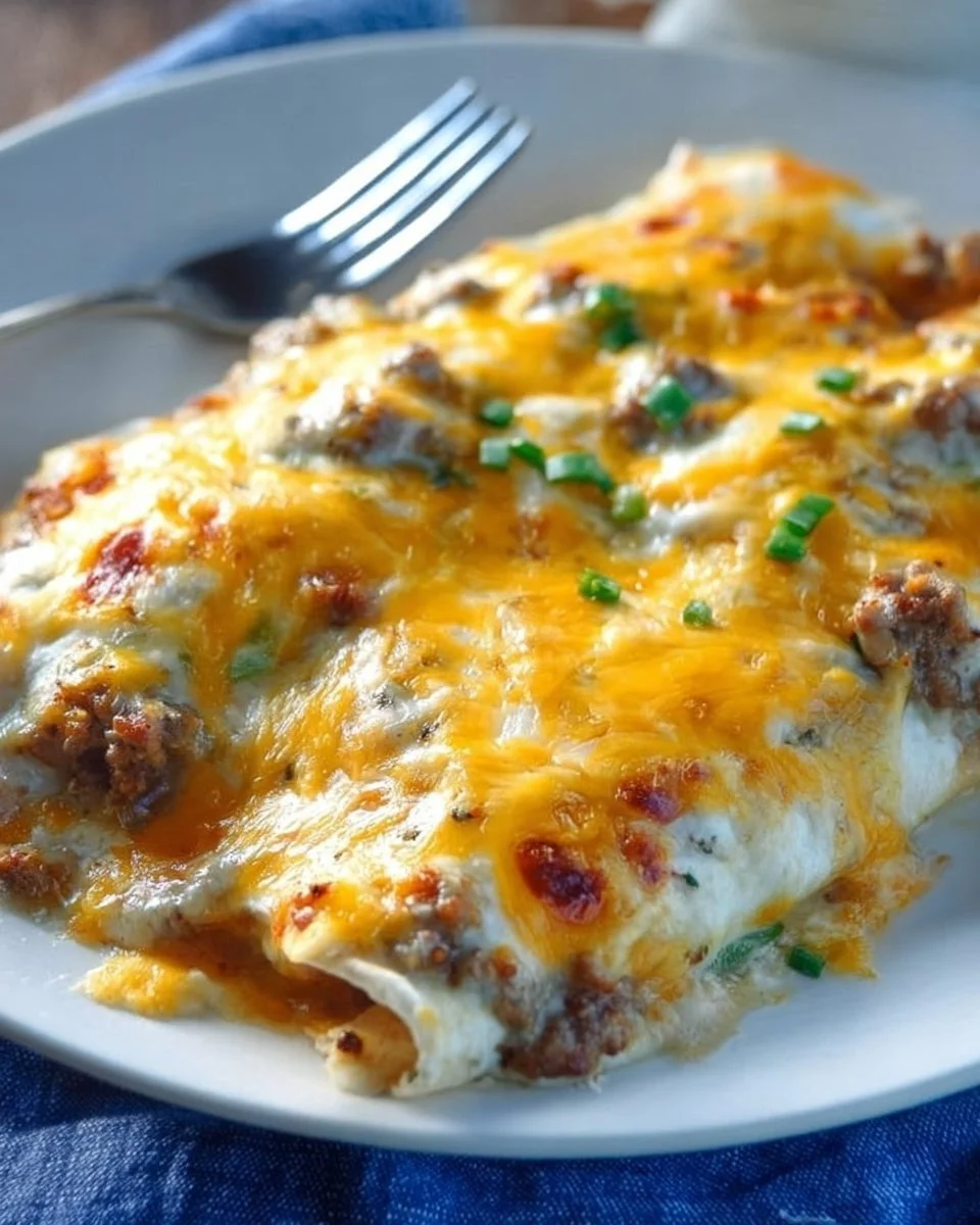 Southern Breakfast Enchiladas