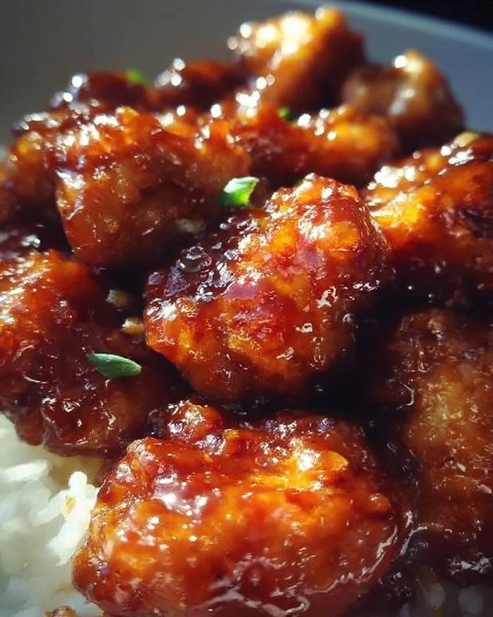 Delicious Sweet Hawaiian Crock Pot Chicken served with vibrant garnishes