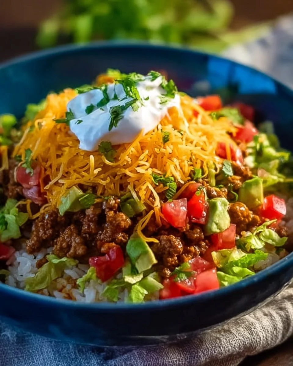 Taco Rice Bowls